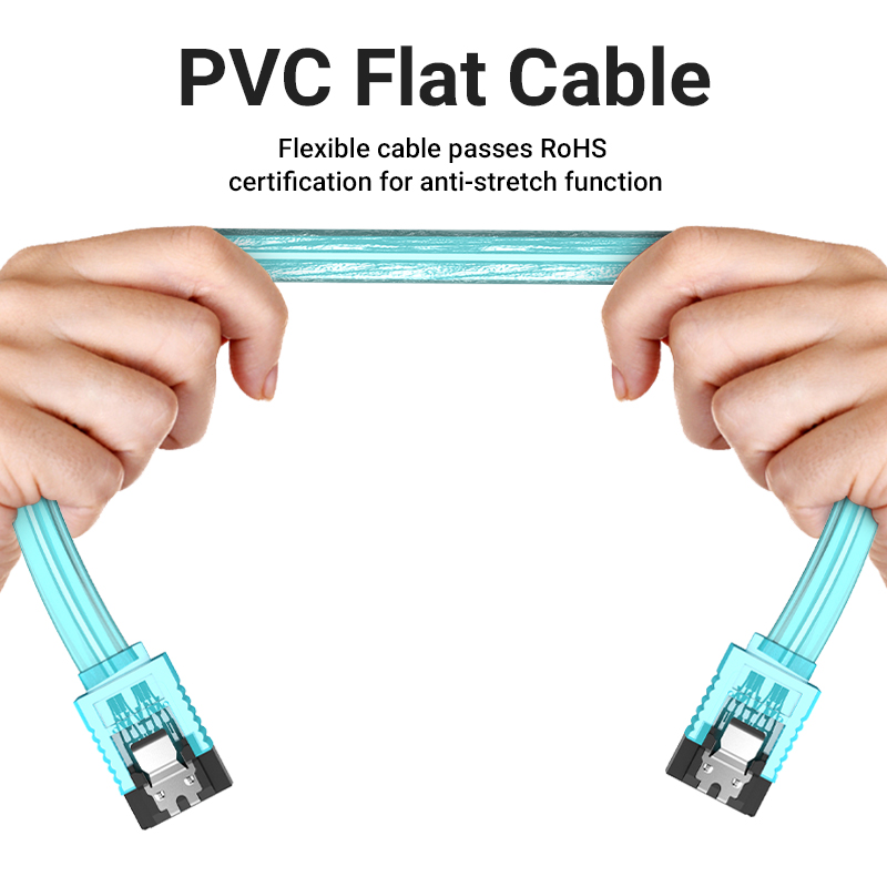 Vention IT Cable SATA 3.0 Cable 0.5M Blue KDDSD - Image 5