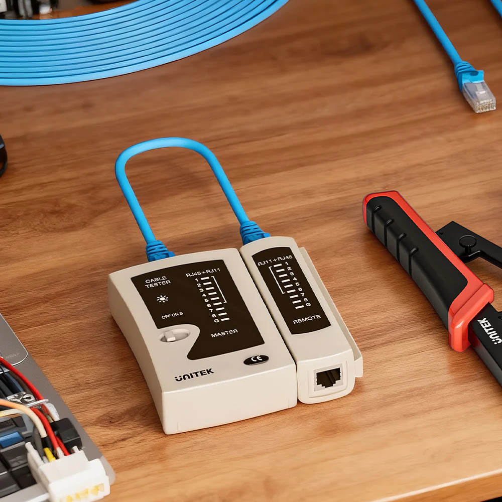 Unitek Network Tools Cablet Tester for RJ45/RJ11 OT140AGY01 - Image 9