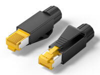 Vention NETWORK Connectors CAT6A FTP Shock-Resistant Modular Plug IDOB0-10 (10-Pack)