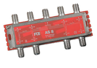 FTE AS8 Splitter 1-8 5-2400mhz Class A