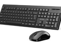 Vention Keyboard and Mouse Combo Wireless Silent Slim Full Size KTZB0-EN