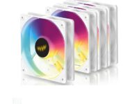 Armaggeddon Gaming Cooling Fan Set 4pcs ARGB KIT 5000 White