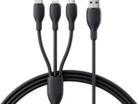 Baseus Cable 3in1 USB-C/Micro/Ligh Ultra Fast Series 1.3m Black