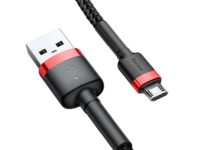 Baseus Cafule Braided MicroUSB Cable 1.5A 2.0m Red