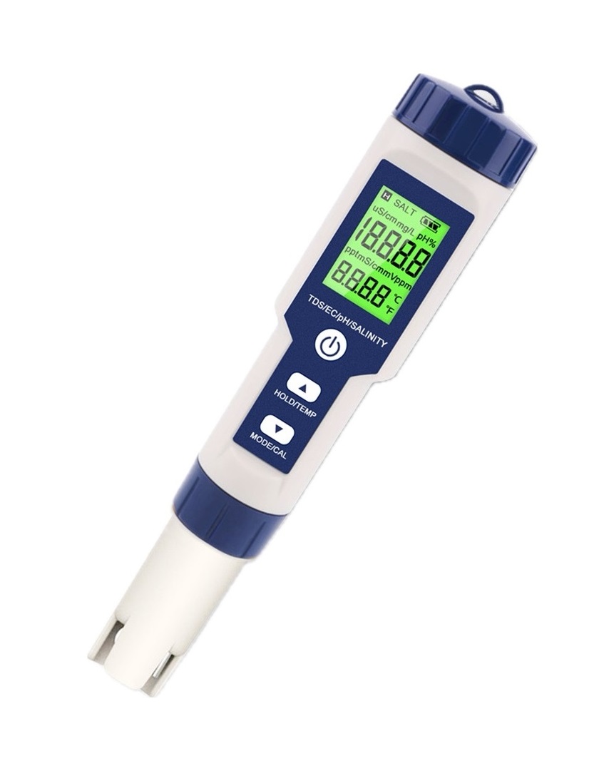 Noyafa Water Quality Tester with 5-in-1 Measurement (pH