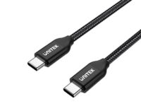 Unitek C14059BK Braided Type-C to Type-C Cable PD 100W 2.0m