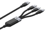 Unitek MC 3in1 Braided USB-C/Lightning/Micro C14101BK-1.5M