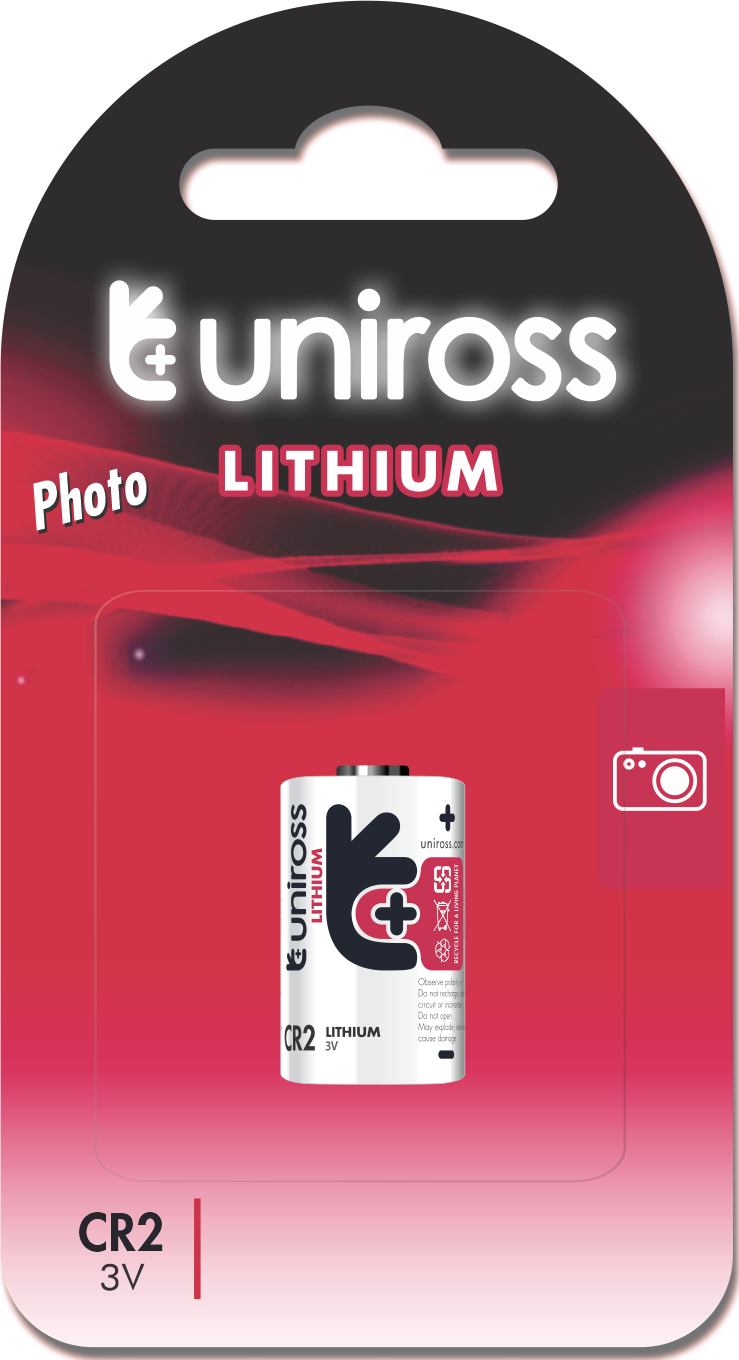 Uniross CR2 Photo Lithium Battery