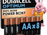 Duracell Alkaline AA (8pcs) Optimum