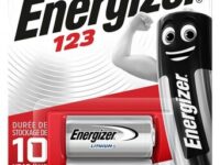 Energizer Batteries Lithium CR123 (2pc)