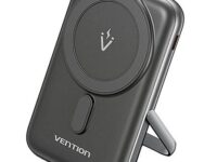 Vention Powerbank Wireless Magnetic 10000mAh 20W with Stand Black FHNB0