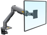 NBMounts G60 Single Arm Heavy Duty Desk Monitor Mount