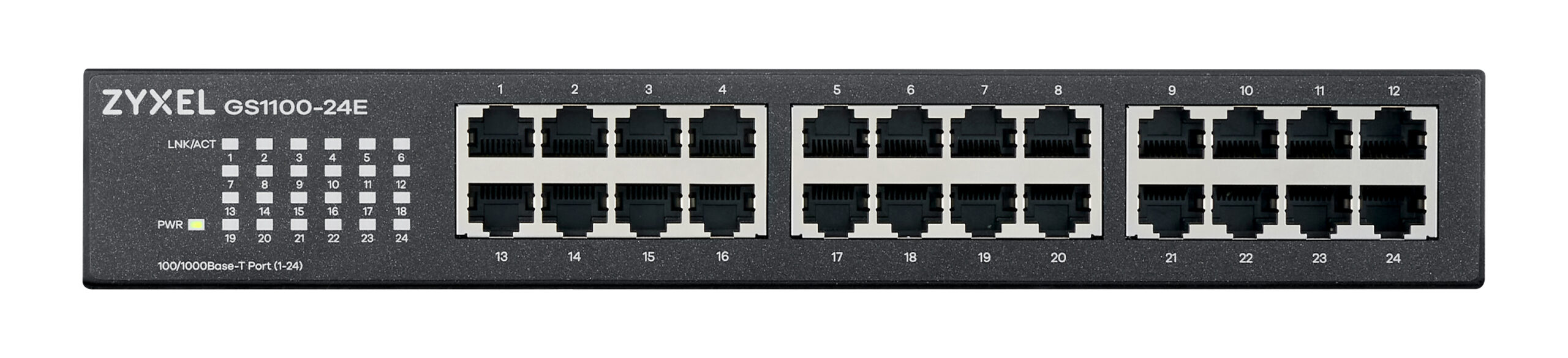 Zyxel Switch Gigabit Ethernet 24-Port R/M UK Plug GS1100-24E