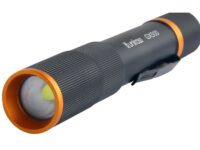 Uniross GX500 USB Rechargeable Torch IP44 Waterproof Aluminium 1000 lumens 140m Beam 120hrs Battery