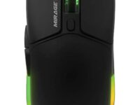 Armaggeddon Gaming Mouse Wired+2.4G+BT Recharge 600mAh MIRAGE-VI Black