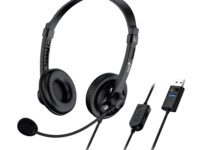 Genius Headset USB-A InLine Control SoftEar Cups HS-230U