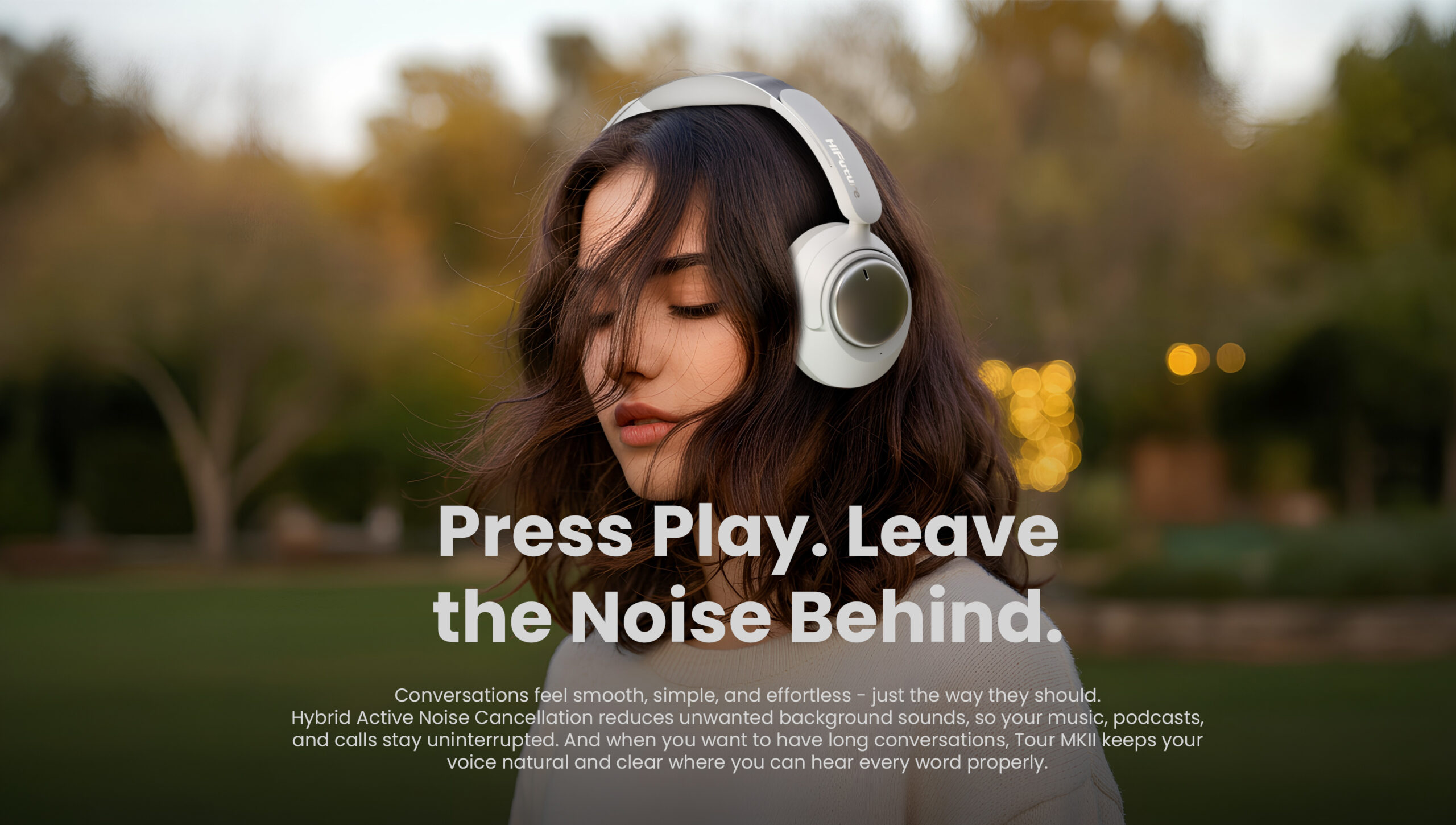 HiFuture Headphones Over Ear FUTURE TOUR MKII Black - Image 2