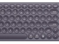 Baseus K01B Wireless Tri-Mode Keyboard Frosted Gray