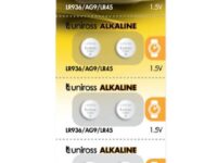 Uniross Alkaline-Coin LR936 AG9 LR45 Battery (10pack)
