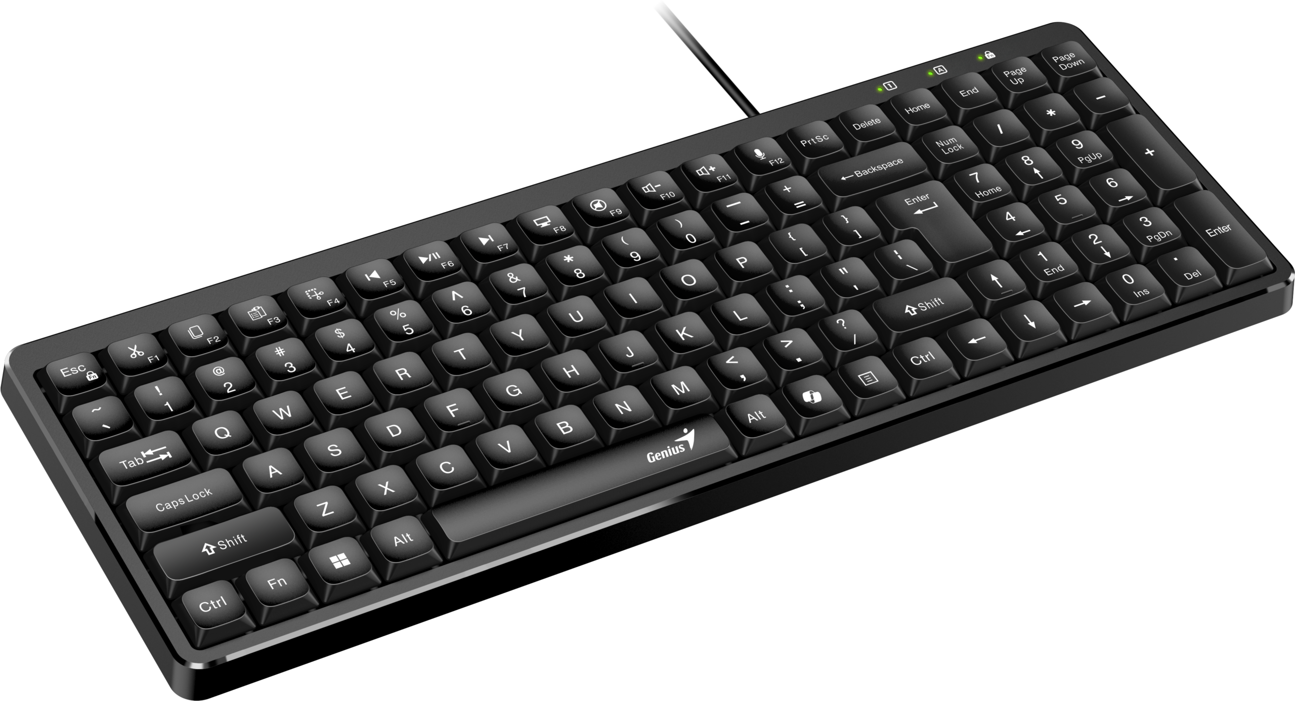Genius Keyboard Wired Compact English LuxeMate 120 - Image 2