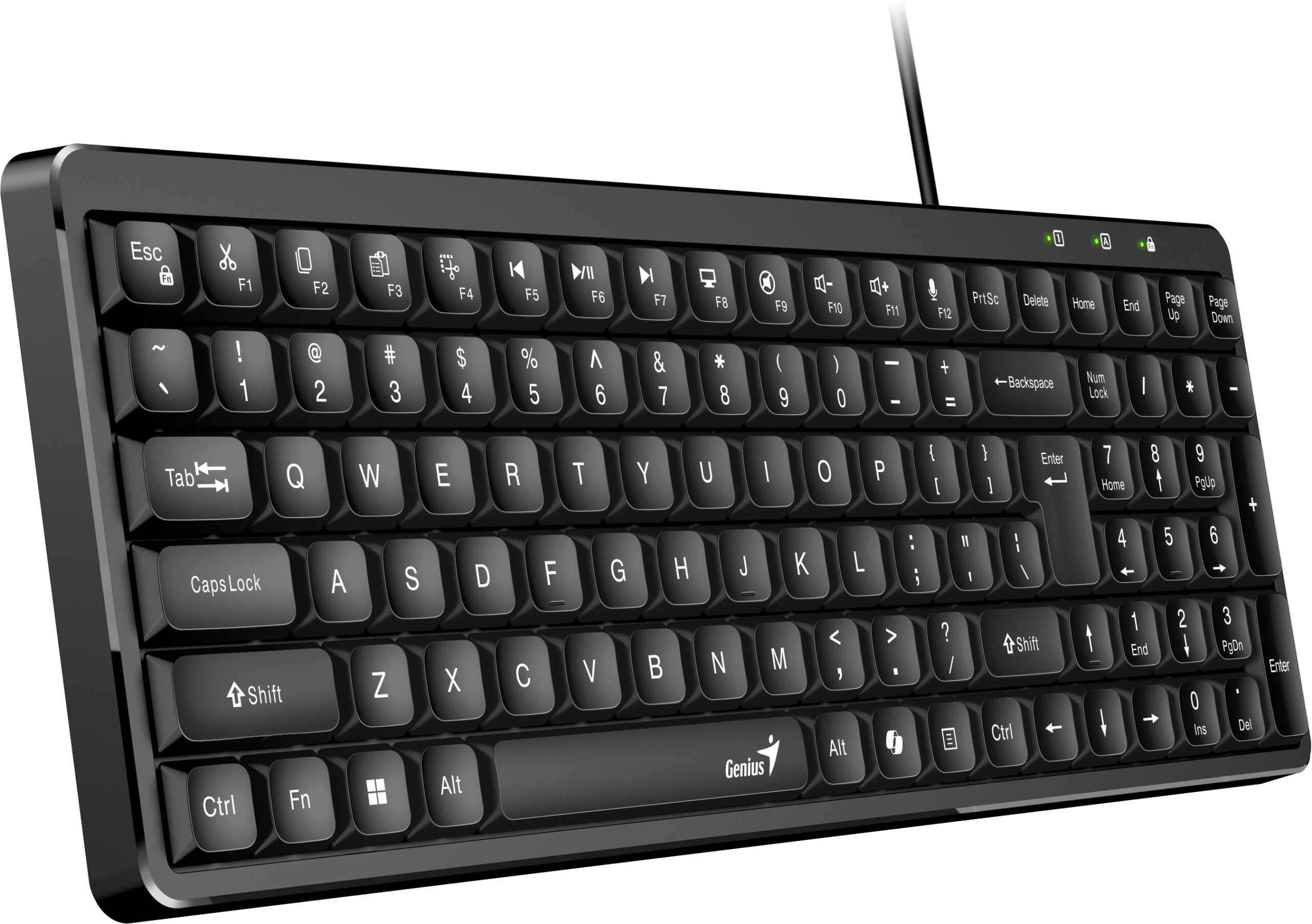 Genius Keyboard Wired Compact English LuxeMate 120 - Image 4