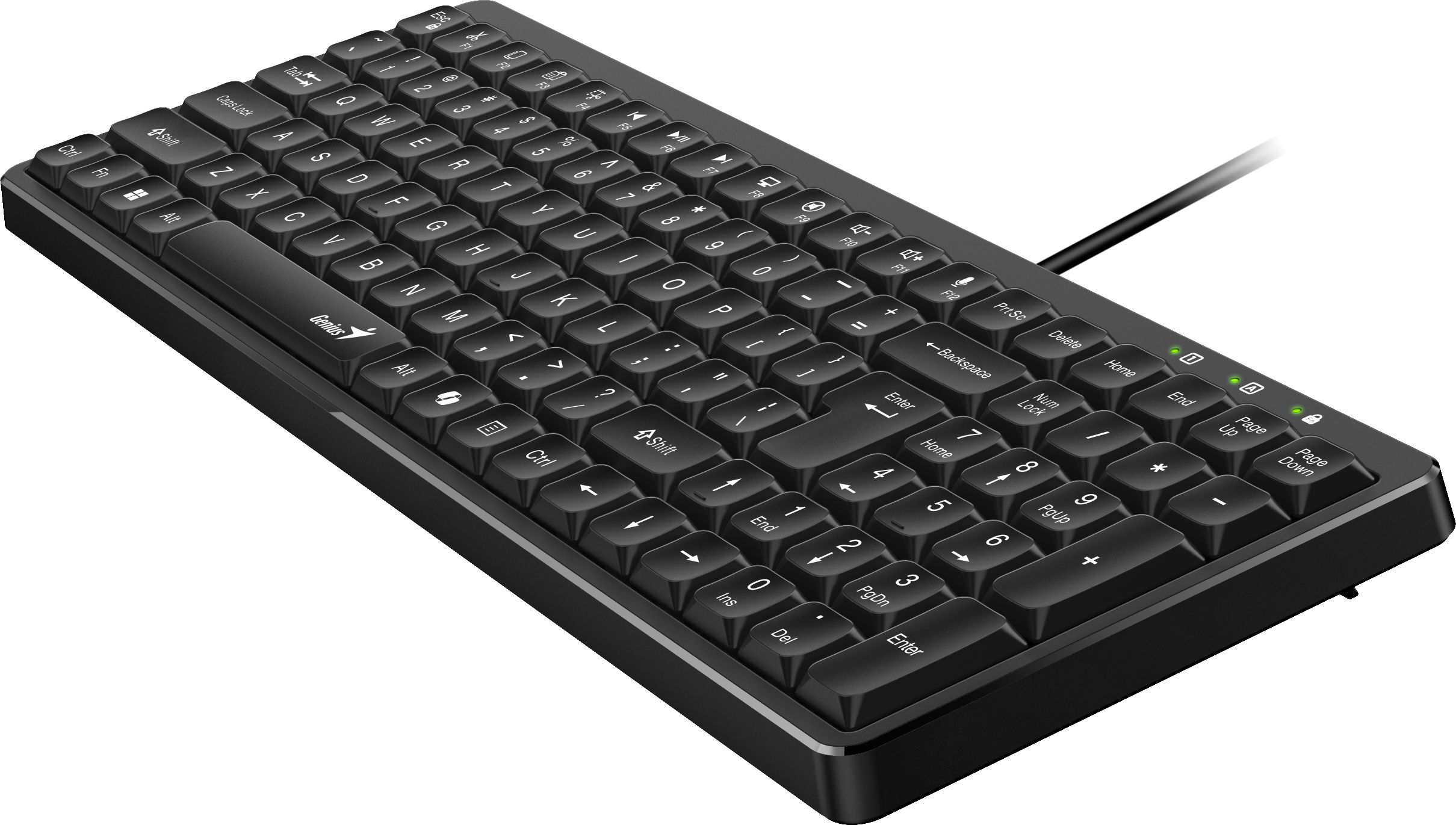 Genius Keyboard Wired Compact English LuxeMate 120 - Image 5