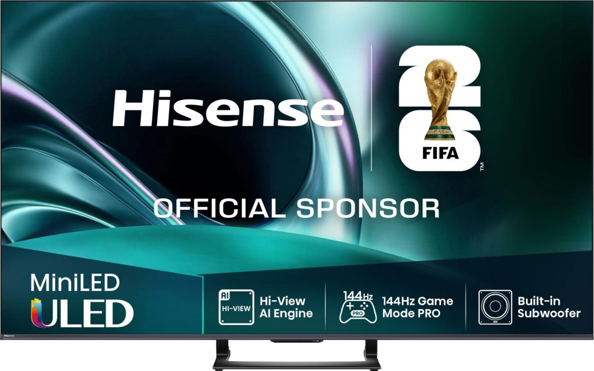 Hisense 75U7Q 75'' 4K Smart QLED MINI LED 144hz TV