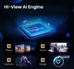 Hisense 55U7Q 55'' 4K Smart QLED MINI LED 144hz Gaming TV - Image 5