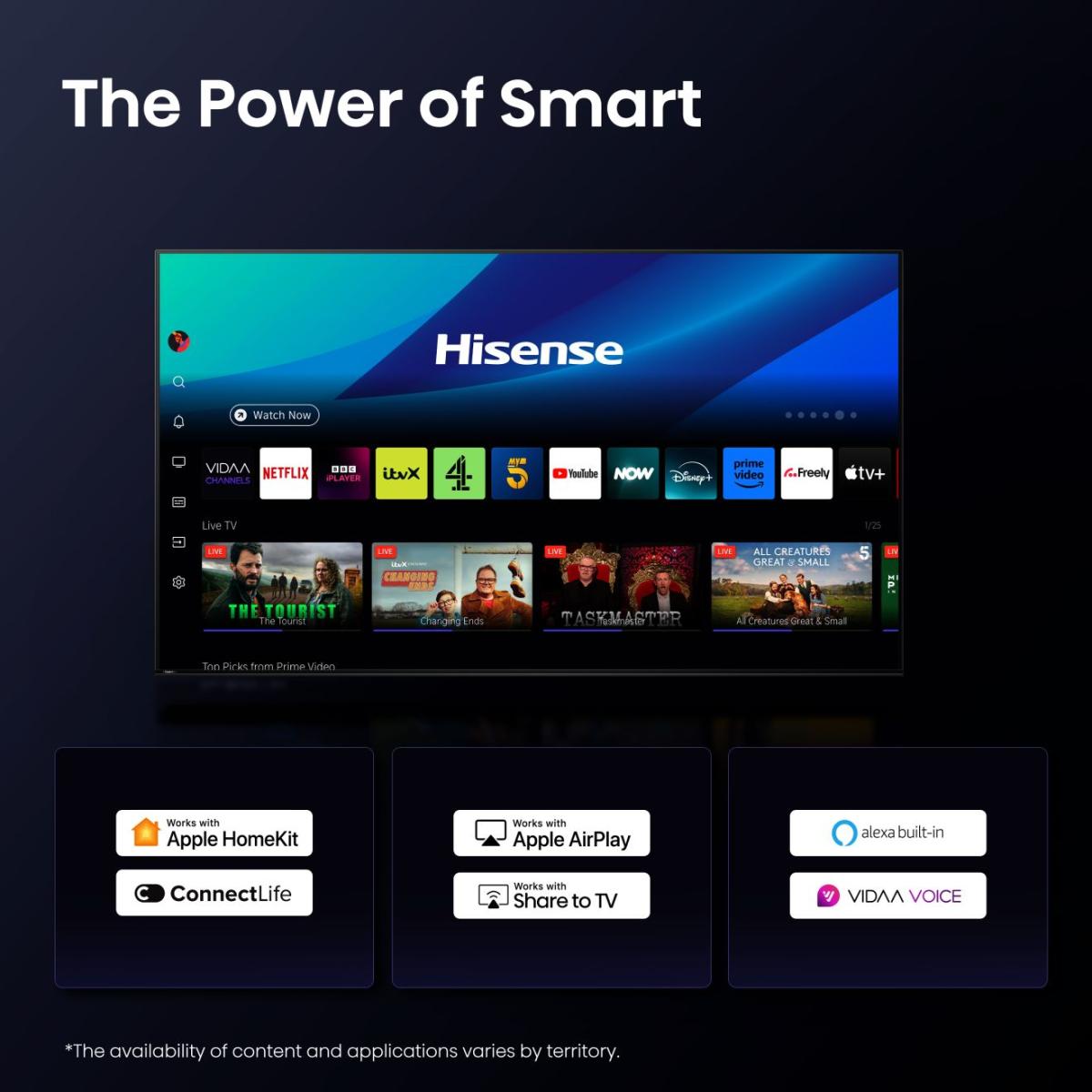 Hisense 50E7Q PRO 50'' 4K Smart QLED TV 144 HZ - Image 6