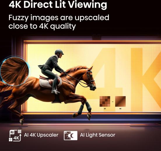 Hisense 50A6Q 50'' 4K Smart LED TV - Image 4