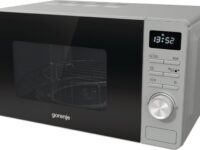 Gorenje Kitchen Microwave Oven 800W + Grill 1000W 23L 11 Programs Digital Screen MO23A4X Inox