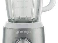 Gorenje Kitchen Blender 1400W 1.75L Glass Jug 32000 RPM 4 Programs  B1400BE White/Inox