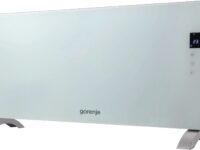 Gorenje Heater Glass Panel 2000W RC & Display OptiHeat 2000 GTWPT White