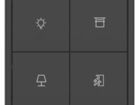 HDL Panel TILE SERIES Ash Grey 4 Button V2.1