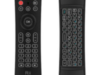 Rii Remote Control with Wireless Keyboard 2.4GHz