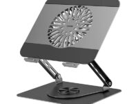 Unitek OT1098A Laptop Stand with 360 Rotation & Detachable Cooling Fan