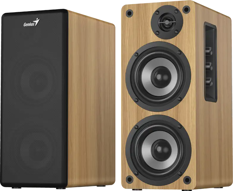 Genius PC Speakers Pine Wood 45 Watts Bluetooth SP-HF1220BT - Image 3