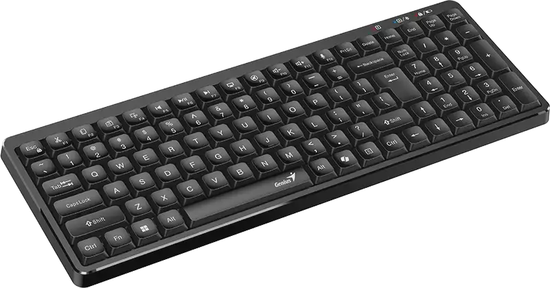 Genius Keyboard Wireless & BT Retro Typewriter Keycaps LuxeMate Q7100BT - Image 2
