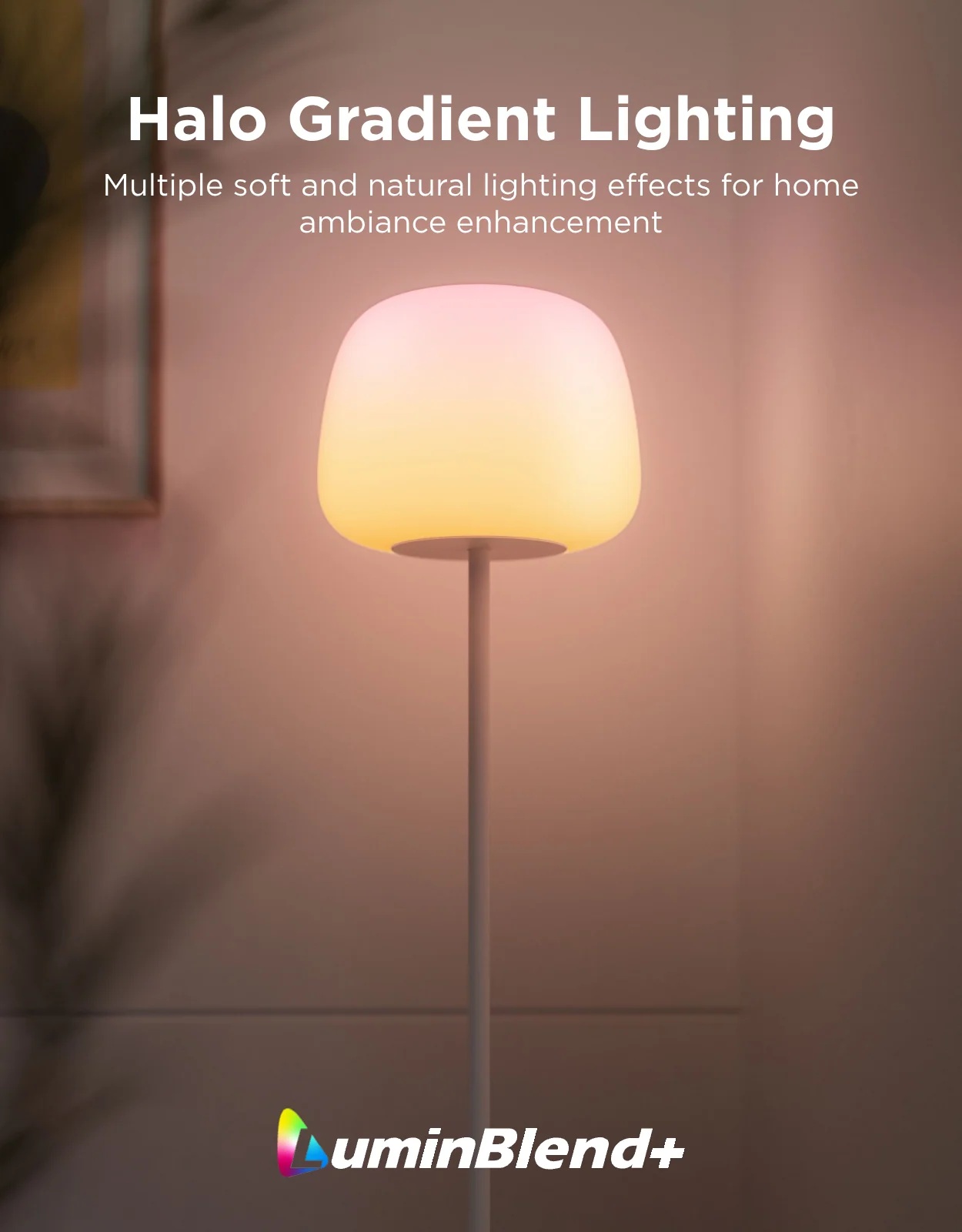Govee Lamp Floor Smart RGBICWW LuminBlend+ Halo Lighting (Smart Lantern) - Image 8