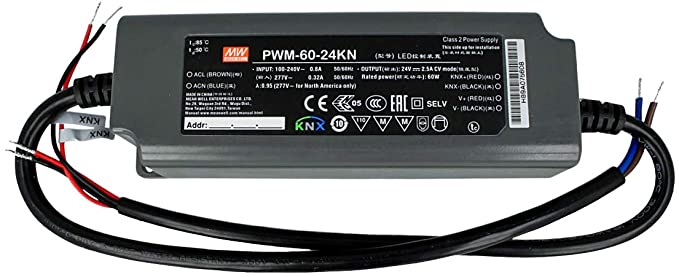Meanwell PWM-60-24KN KNX LED Driver 60W 24V