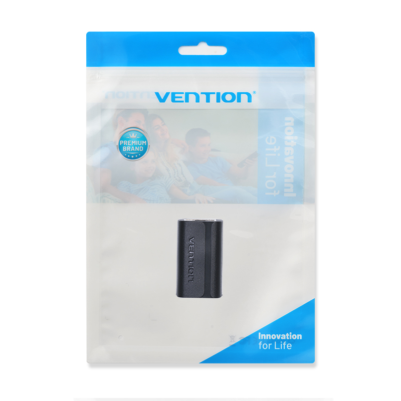 Vention NETWORK Coupler CAT7 FTP Shielded Black IPWB0 - Image 10