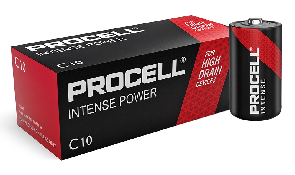 Duracell Procell Industrial C Box of 10pcs