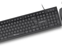 Alcatroz Keyboard & Mouse Wired Combo XPLORER C3600 Silent Black