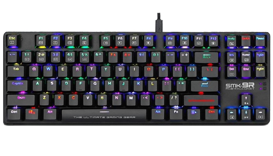 Armaggeddon SMK-9R Low Profile Mechanical Keyboard RGB Programmable 87 Outemu Black Switch Keys