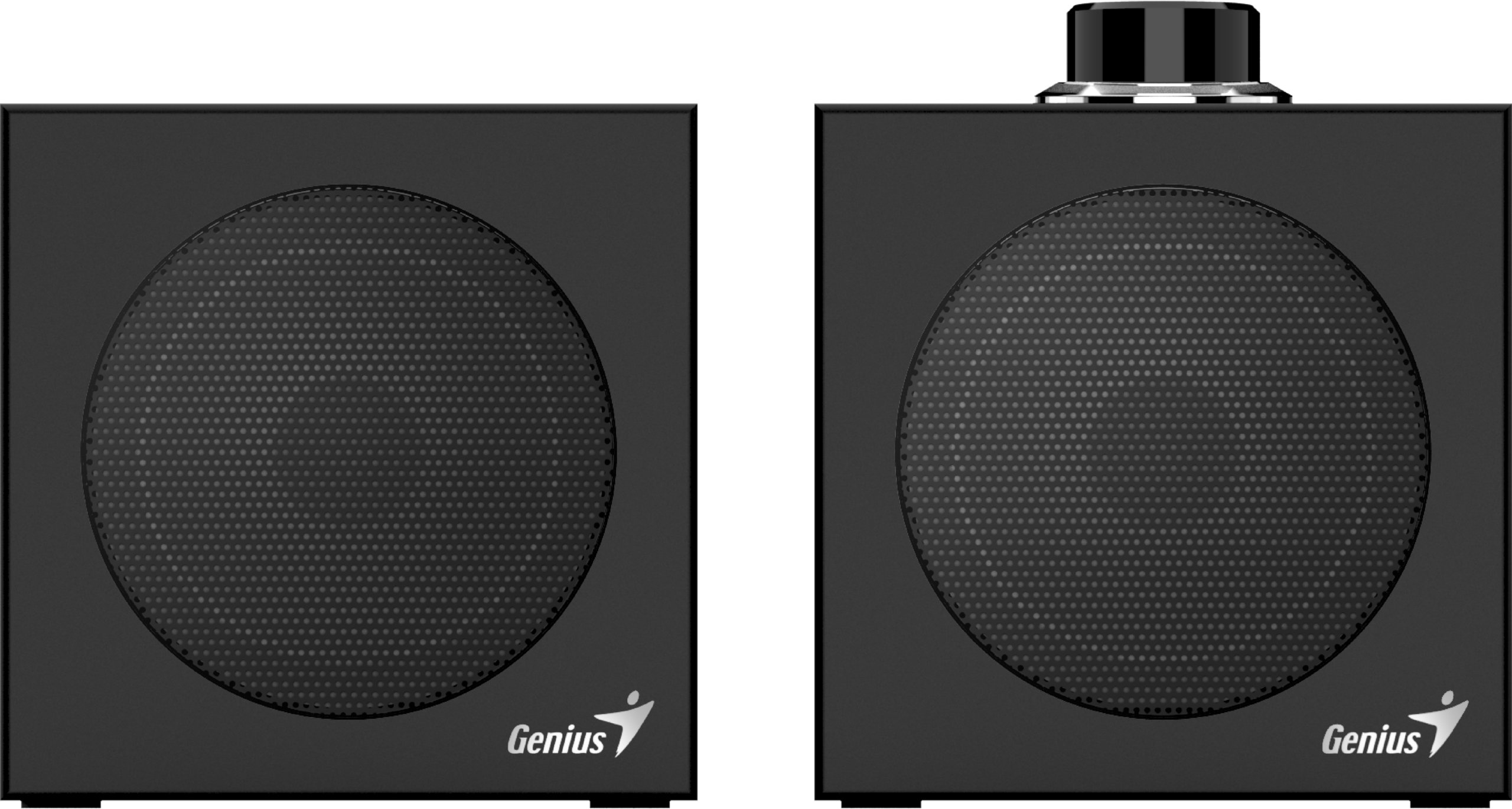 Genius PC Speakers 2.0 USB Audio 4W RMS USB-A+C SP-HF300U Black - Image 4