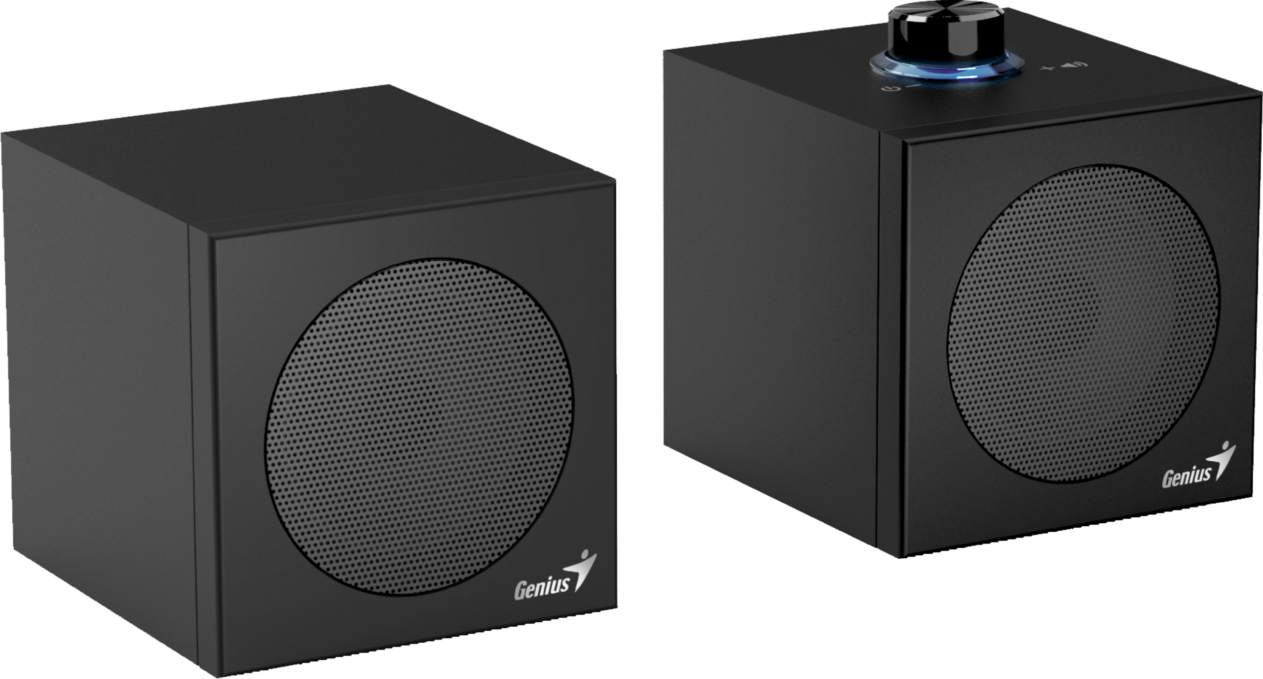 Genius PC Speakers 2.0 USB Audio 4W RMS USB-A+C SP-HF300U Black - Image 5