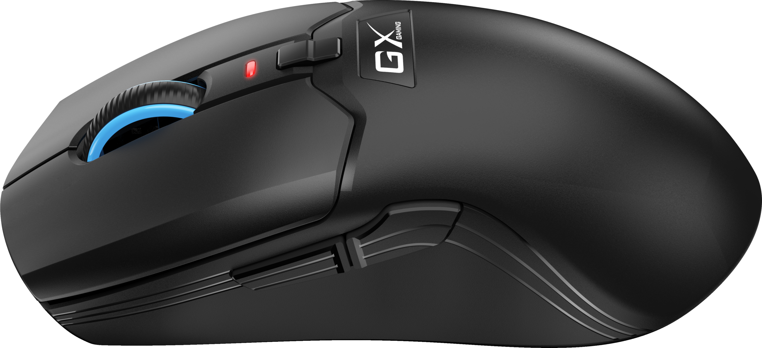 Genius Gaming Mouse Wireless+BT Rechargable & Lightweight RGB 4800DPI Scorpion M8300 Black - Image 3