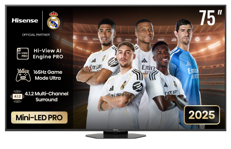 Hisense 75U8Q 75'' 4K Smart QLED MINI LED 144hz TV