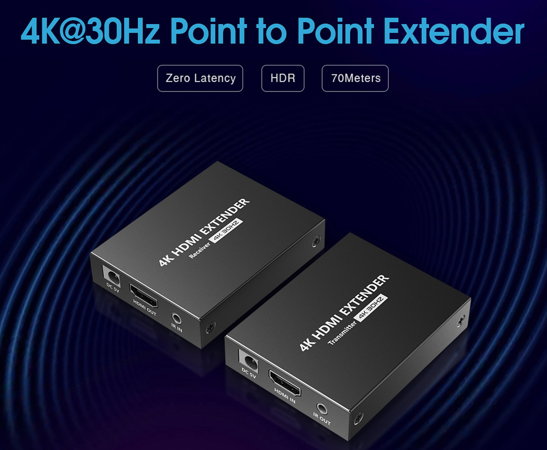 Lenkeng HDMI Extender over Ethernet 70m 1080p POC LKV372N - Image 4