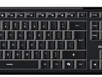 Genius SlimStar 820 Wired Illuminated AI Keyboard English